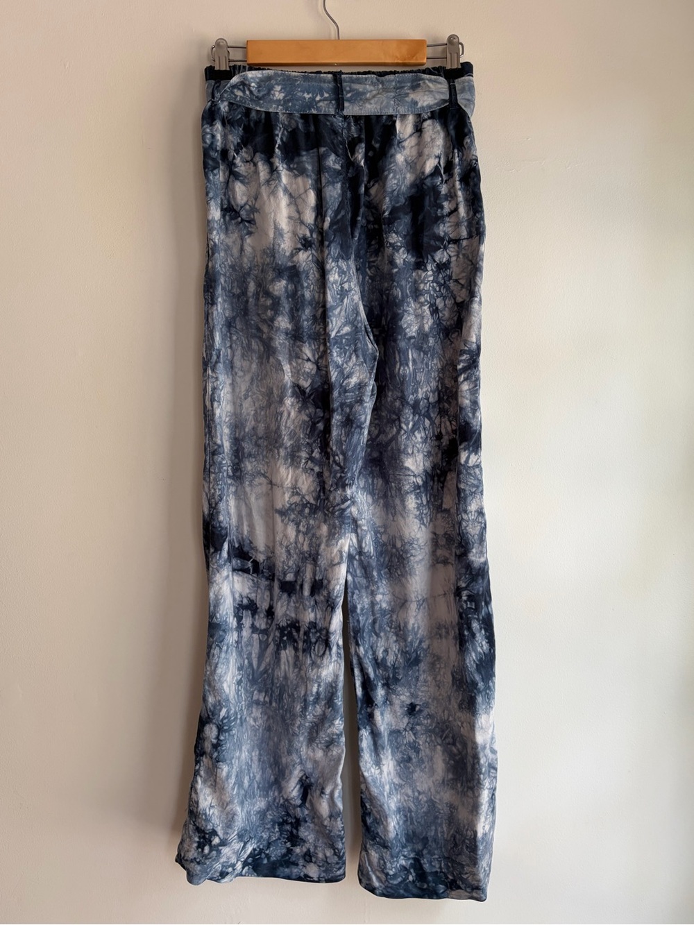 Cloth & Stone for Anthropologie Blue Tie Dye Pants Size S - Picture 4 of 5